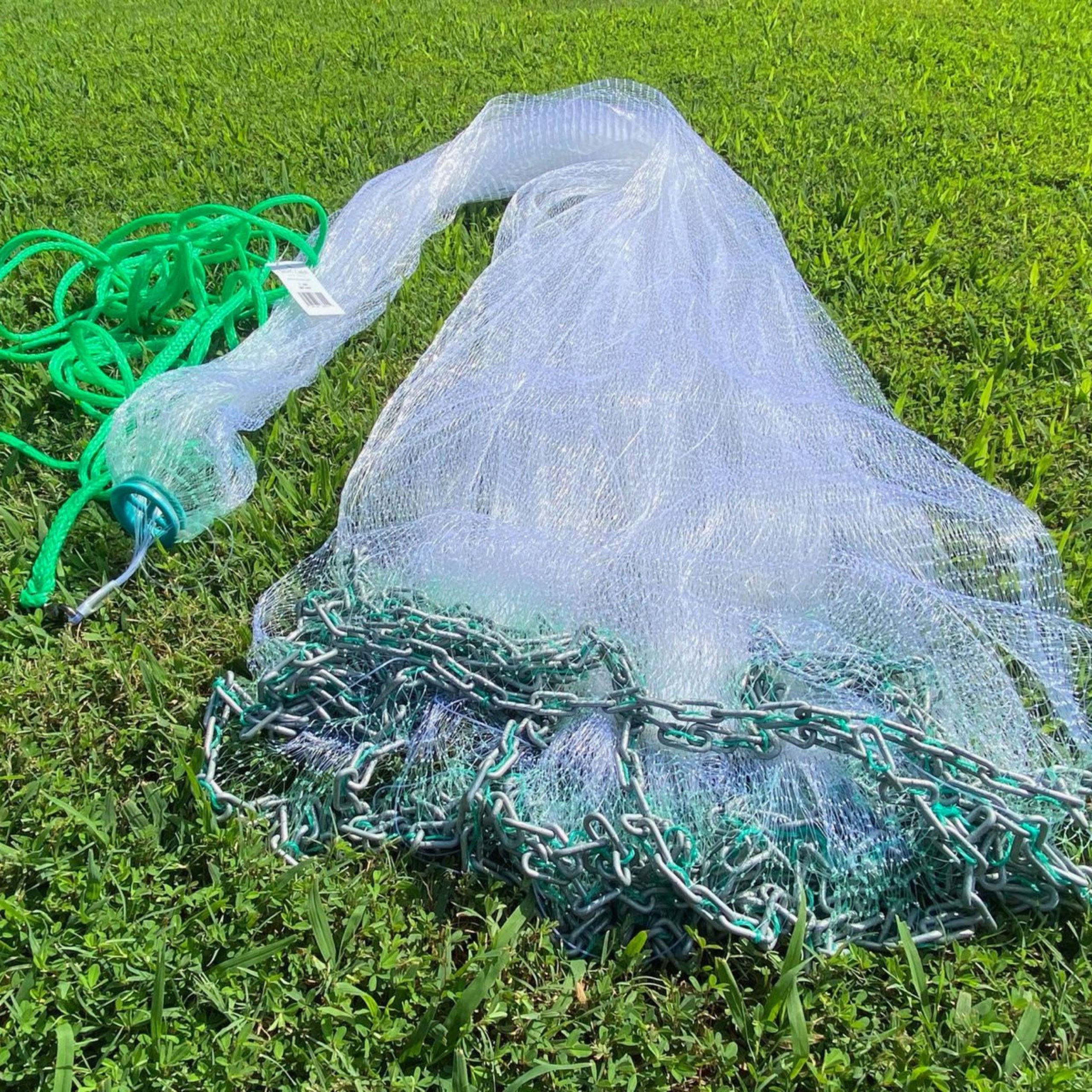 Drawstring Cast Net CHAIN BOTTOM - Elite series