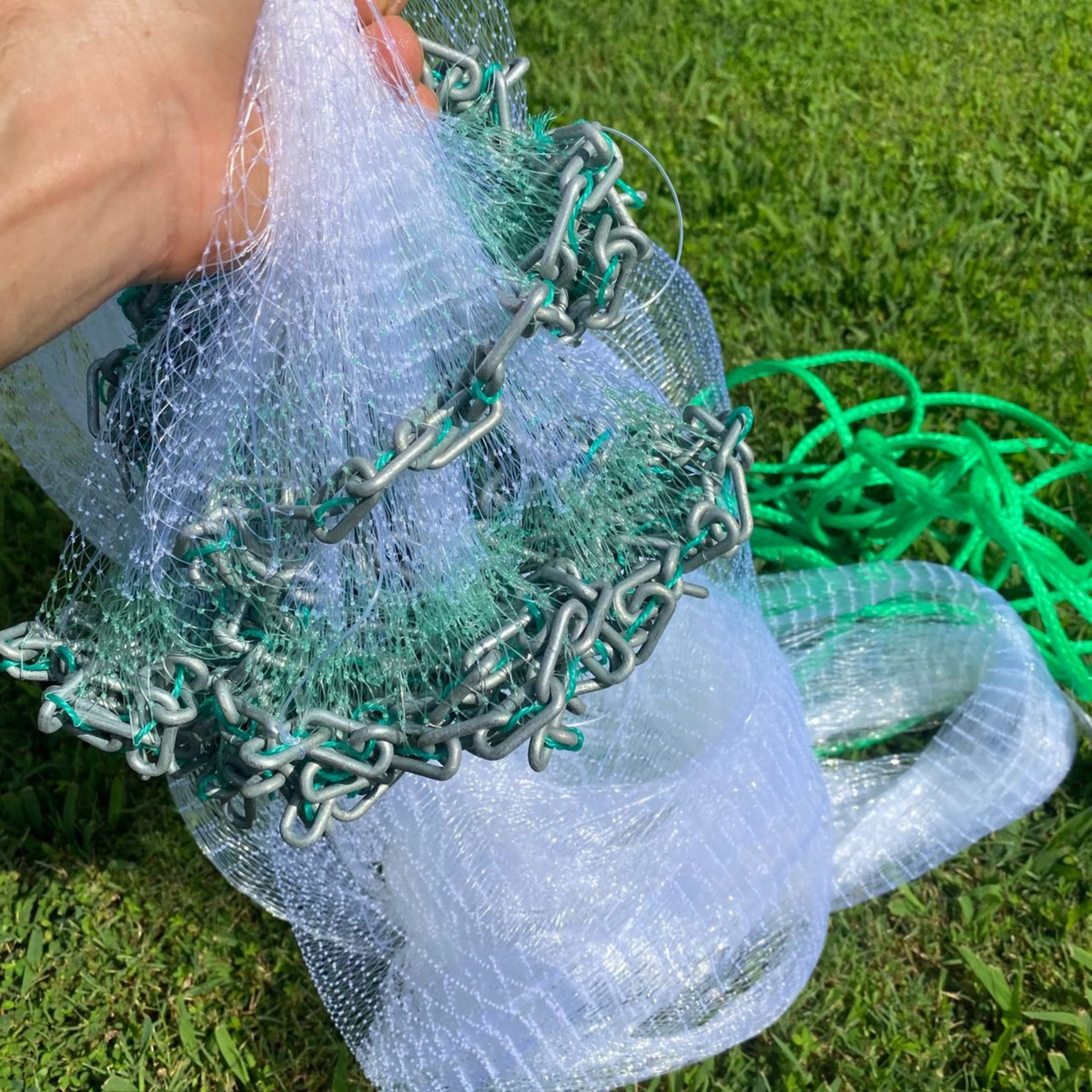 Drawstring Cast Net CHAIN BOTTOM - Elite series